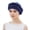 Blue, variant on Women's Chemo Cap Stretch Patient Cancer Hat Double Twisted Beanie Hair Loss Braid Turban Headscarf for Sleeping Yellow One Size