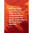 thumbnail image 2 of ArtsyQuotes 12x14 Black Ornate Wood Framed with Double Matting Museum Art Print Titled - Maxwell Maltz Quote: Particular Goals, 2 of 4