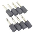 thumbnail image 1 of 8 Pcs Cylinder Grinding Stone - 1/4inch Hex Shank Abrasive Stone Mounted Grinding Point fo, 1 of 5