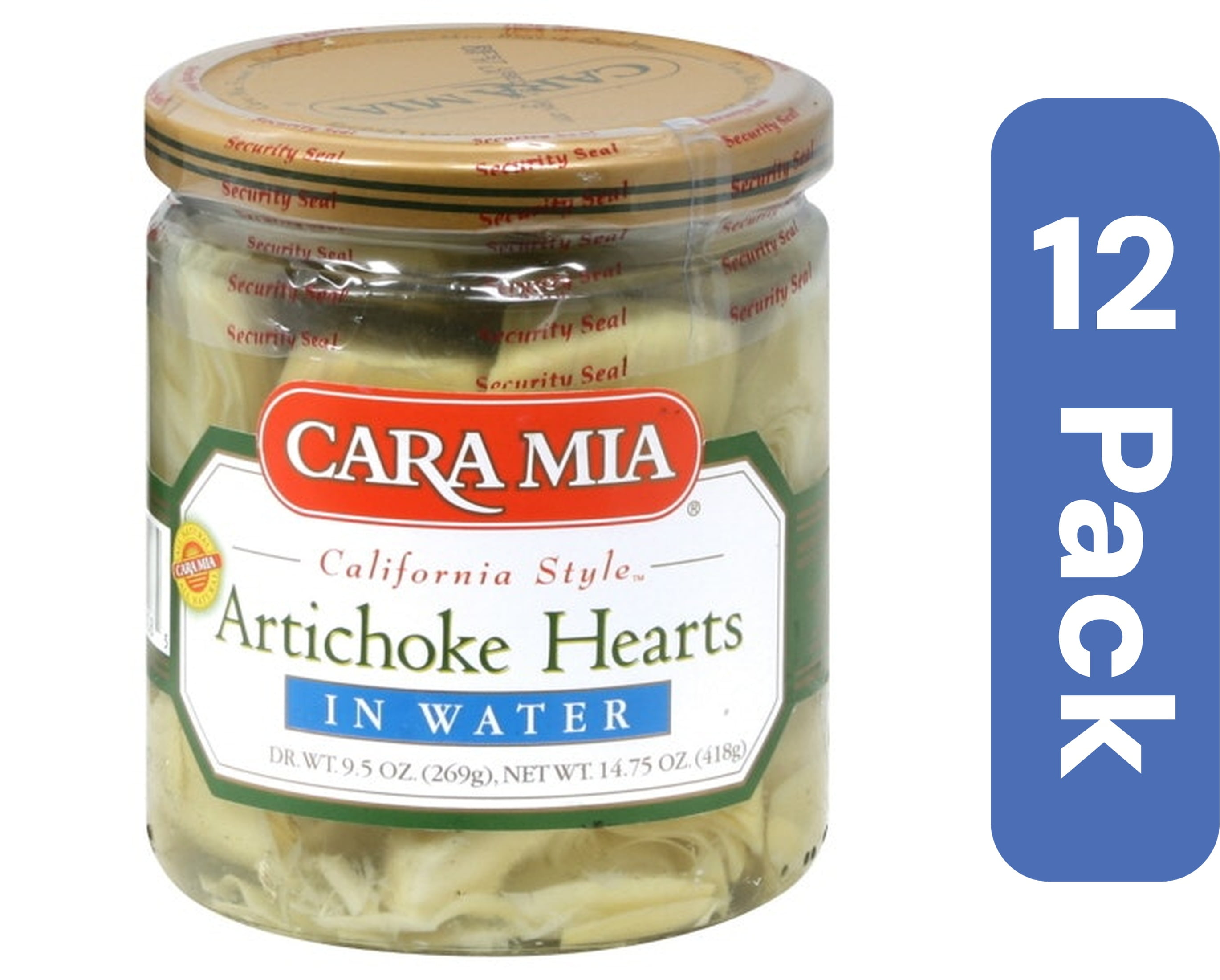 Cara Mia Marinated Artichoke Hearts California Style (Pack of 20