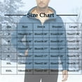thumbnail image 3 of Men's Fleece Hoodie Winter Zip Up Sweatshirt Sherpa Lined Jacket Heavyweight Hoodies Pullover Warm Coat Hooded Outwear, 3 of 7