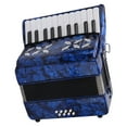 thumbnail image 4 of Accordion,  Sound Quality Reed Accordions Easy Playing  For Beginner Dark Blue, 4 of 8