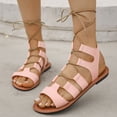 thumbnail image 1 of WILLBEST Sandalias De Mujer Para Playa, Sandalias De Verano Con Hebilla Y Retazos Para Mujer, Sandalias Planas De Cuña, Informales, Ligeras, De Talla Grande, 1 of 6