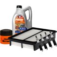 thumbnail image 1 of Kit De Afinación Con Aceite 5W30 Mineral, Bujías Platino, Filtro De Aire Y Filtro De Aceite 7 Piezas Compatible con Mazda 3 L4 2.5L DE 2010 A 2013, 1 of 1