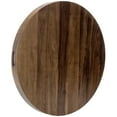 thumbnail image 3 of KINGCRAFT 30x 30 inches Large Square Ottoman Table Tray Wooden Solid Serving Tray with Handle Black Walnut Platter Decorative Tray for Oversized Ottoman Home Breakfast in Bed Tea Coffee, 3 of 7