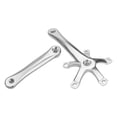 thumbnail image 2 of Ultralight Hollow 130BCD 50T crankset Chainring folding bike 170mm crank, 2 of 5