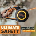 thumbnail image 5 of Mighty Paw Retractable Dog Leash 2.0 16' Nylon, Stainless Steel All Lifestages Reflective Dog Retractable Leash, Orange (0 - 50 lbs), 5 of 10