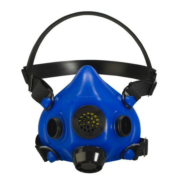 Half Mask Respirator, RU8500, Not Rated, Threaded, Size, M 0 Cartridges Included