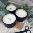 thumbnail image 5 of GENHAKON 48 paquetes de latas de velas negras de 4 oz, latas para hacer velas a granel, tarros de velas, recipientes para hacer velas, 5 of 5