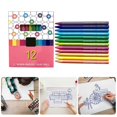 thumbnail image 2 of 12 Colors Woodless Colored Pencil Art Supplies Coloring Pencil Drawing Pencils for Painting, 2 of 4