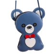 thumbnail image 1 of Bolso de hombro de cuero PU BLESIY DIY accesorios de dibujos animados cubo azul, 1 of 8
