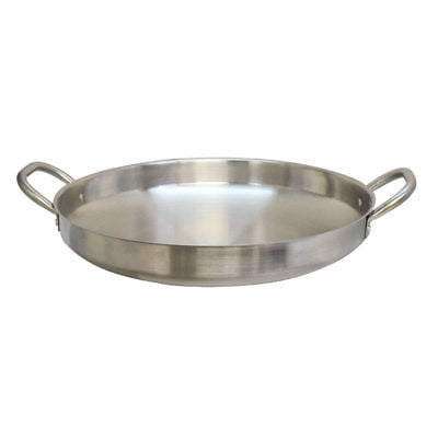19'' Stainless Steel Camal Fried Griddle Caso Pot Pan Wok Gas Stove burner Cook Frying (Best Griddle For Gas Stove)