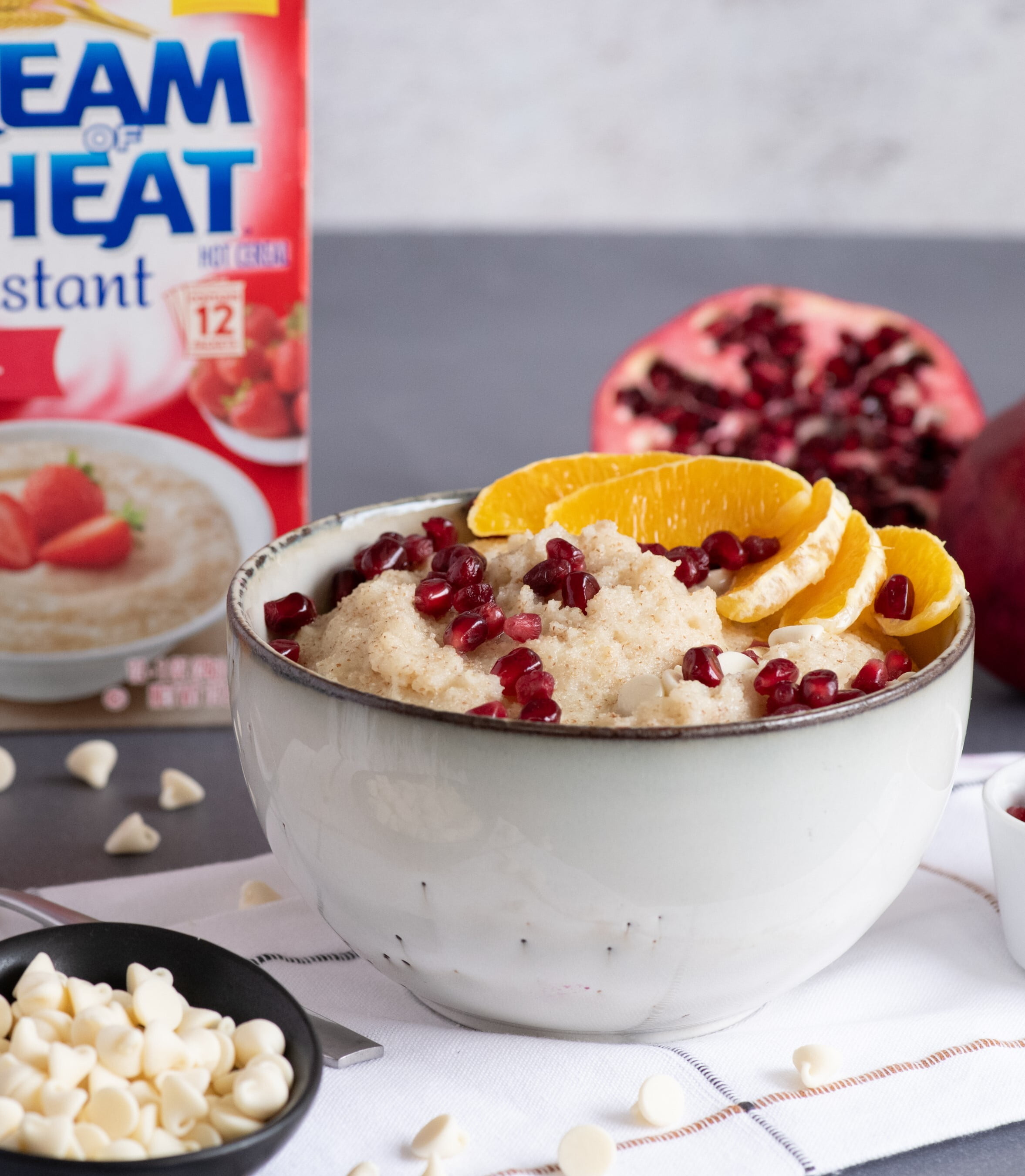 Cream of Wheat Instant Hot Cereal, Original Flavor, Kosher, Shelf-Stable, 12 Packets
