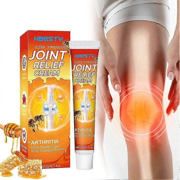 Bee-Venom Professional Treatments Gel Joint Pain Treat Soothing Massage Cream for External Use