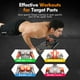 thumbnail image 2 of Tabla de flexiones para gimnasio en casa MQRW con barra de pilates y 20 accesorios, 2 of 6