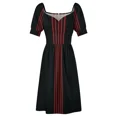 thumbnail image 5 of Atlanta Stripes Sleeveless Dress dress women elegant luxury dress for women summer dresses ladies 2024 Bride dresses, 5 of 7