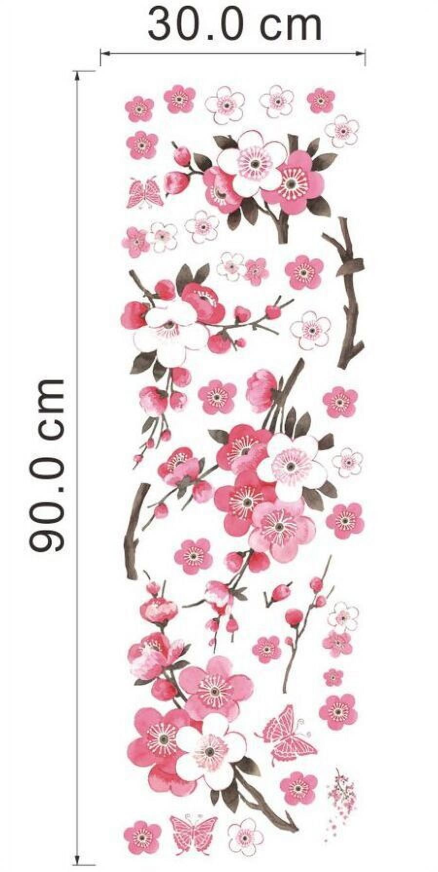 LVIN Pink Cherry Flower Blossom Floral Decal Wall Stickers For Living Room  - LV-142 Price in India - Buy LVIN Pink Cherry Flower Blossom Floral Decal  Wall Stickers For Living Room 