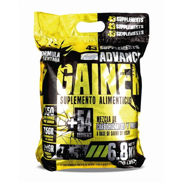 Proteína Advance Gainer Ganador de Masa 43 Supplements 6.8KG multicolor Unitalla