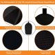 thumbnail image 4 of Sliding Mat for Kitchenaid Mixer, Mixer Mover Slider Mat Pad Compatible with Kitchenaid 4.5-5 Qt Tilt-Head Stand Mixer, Kitchen Appliance Slider Mat, 4 of 5