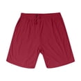 thumbnail image 4 of JAJAHO Men's 2 Piece Set Short Sleeve Quarter Zip Collared Shirts And Drawstring Shorts Texture Summer Beach Vacation Clothes Trendy Outfit, 4 of 7