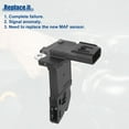 thumbnail image 4 of Unique Bargains Mass Air Flow Sensor Replacement Fit for Ford Focus 2012-2018 for Ford C-Max 2013-2018 No.CP9Z12B579B, 4 of 7