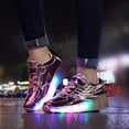 thumbnail image 5 of YAZI Kids Roller Shoes Boy Girl Sneakers with Wheels Become Sport Sneaker with Led for Christmas Birthday Children Show Gift, 5 of 14