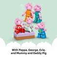 thumbnail image 7 of LEGO DUPLO Peppa Pig Family House - Building Toy for Toddlers, Ages 2+ - Sensory Toy for Girls & Boys - W/ 5 Figures - Birthday Gifts for Kids - 10467, 7 of 7