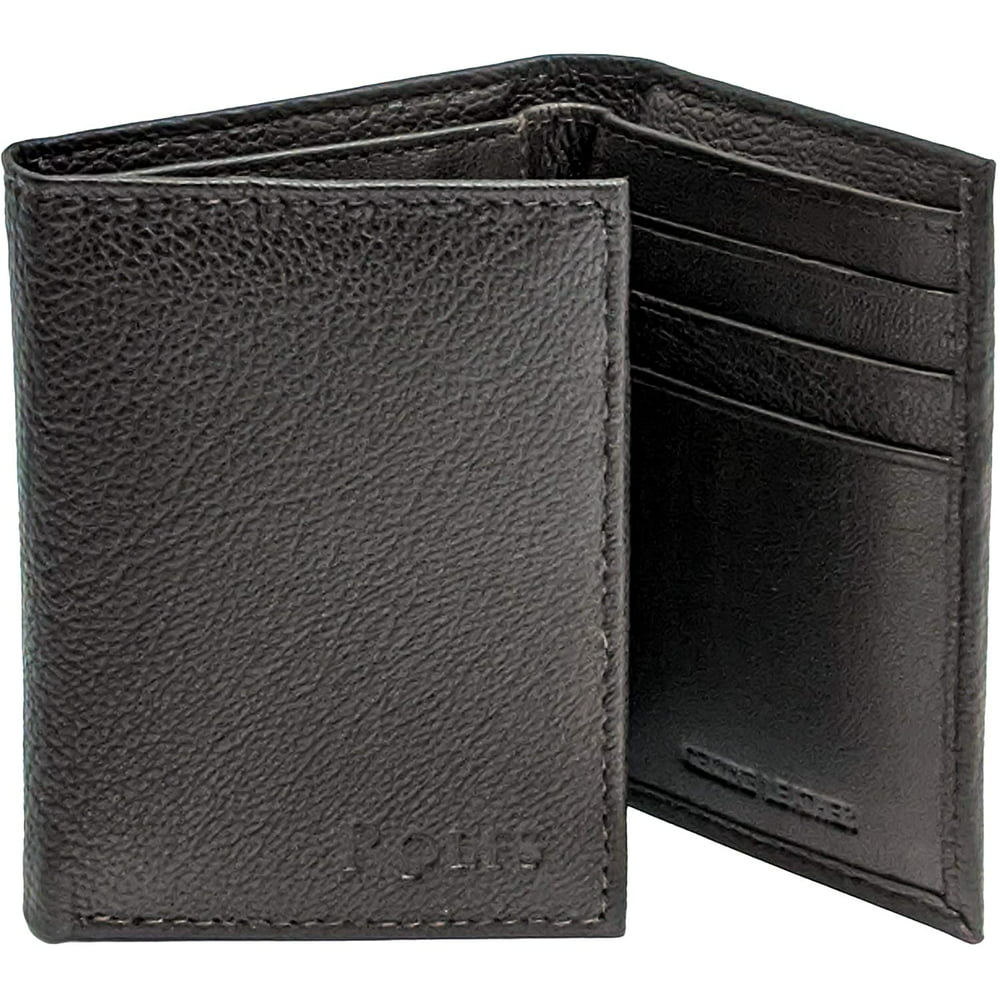 Rolfs - Rolfs Trifold Wallets for Men, RFID Genuine Leather Black ...