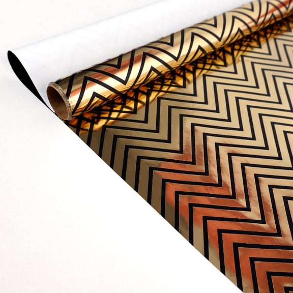 43x300cm Black Gold Gift Wrapping Paper Polka Bouquet Packaging Paper Christmas Valentines Day Birthdays Gifts Decorations Paper