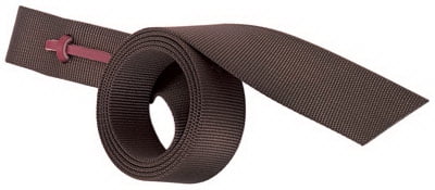 Horse Latigo Strap, Brown Nylon, 1-3/4 x 70-In