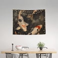 thumbnail image 2 of Kdxio Koi Fish Tranquility Wall Hanging Tapestries Banner For Bedroom College Dorm Home Living Room Party Decor 29X37 In, 2 of 8