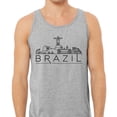 thumbnail image 2 of Skyline Brazil Tank Top Unisex 2X-Large Grey, 2 of 5