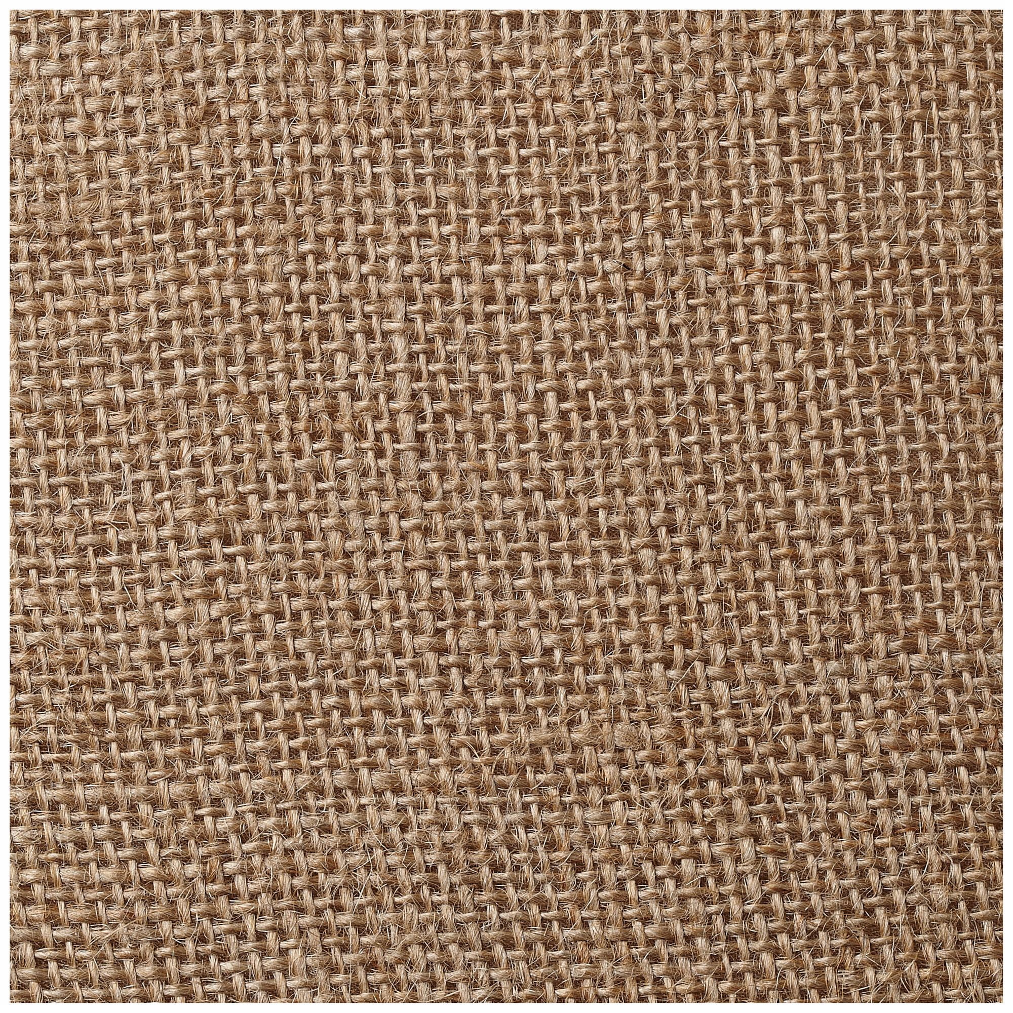 Springcrest Natural Burlap Medium Drum Lamp Shade 12" Top x 14" Bottom x 10" High (Spider) Replacement with Harp and Finial