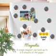 thumbnail image 3 of 12 Pcs Glass Refrigerator Magnet Magnetic Fridge Sticker,Decor for Kitchen,Whiteboard, Cabinet,Adorable Rottweiler With Tongue Out, 3 of 4