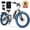 White, variant on ESKUTE C300 1500W Electric Bike for Adults, 48V 20.8Ah Battery, 32MPH, 26"x4.0" Fat Tire Step-Thru Ebike, Full Suspension Electric Bicycle, 8-Speed White, With Phonebag & Lock, UL2849