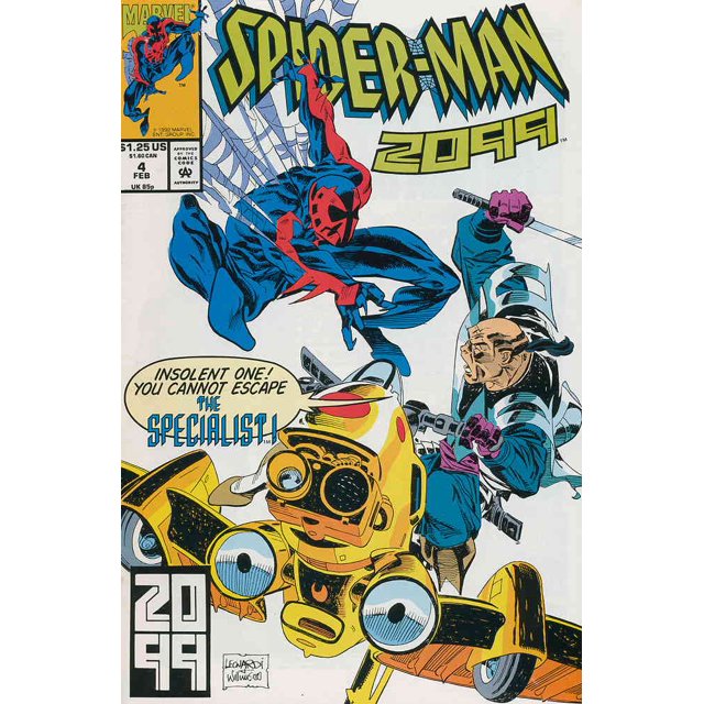 Spider-Man 2099 #4 VF ; Marvel Comic Book