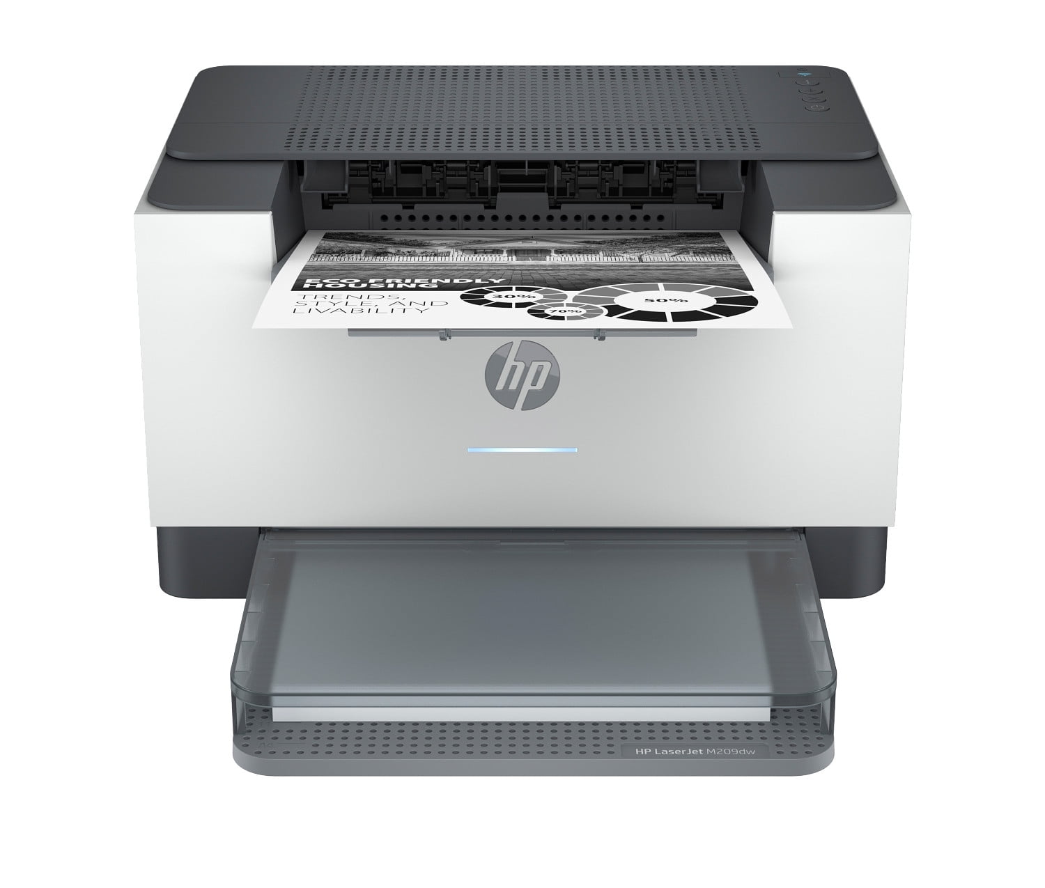 HP LaserJet M209dw Laser Printer, Black And White Mobile Print Up to 20,000