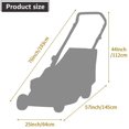 thumbnail image 3 of Housse de Tondeuse Imperméable pour Jardin Extérieur avec Sac de Rangement 193*63.5*11, 3 of 5