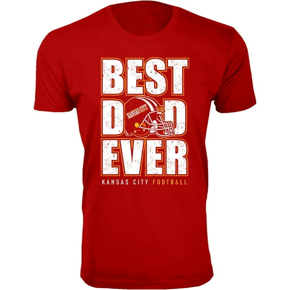 Men Best Football Dad Ever T-Shirt