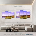 thumbnail image 4 of Elephant Stock Coastline Green Golf Course Wall Art - Horizontal Multi Panel Canvas - Living Room Wall Decor - Sports Multi Panel - Blue And Gray Decor - 84" x 54", 4 of 8