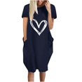 thumbnail image 1 of WILLBEST Vestido Casual Con Estampado Floral Para Mujer, Vestido Casual De Verano, Cómodo Y Elegante Para Uso Diario., 1 of 3