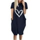 thumbnail image 1 of WILLBEST Vestido Casual Con Estampado Floral Para Mujer, Vestido Casual De Verano, Cómodo Y Elegante Para Uso Diario., 1 of 3