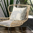 thumbnail image 3 of Elephant Silhouette Duo Throw Pillow in Cream Light Green Yellow 20x20, 3 of 4