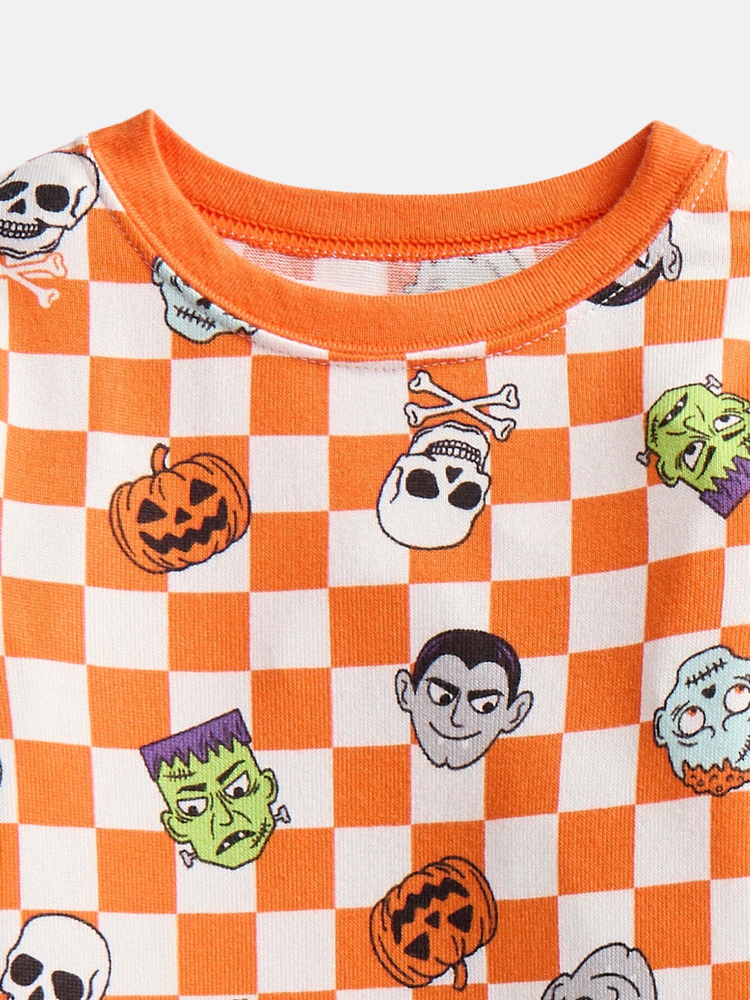 Halloween Boys' Tight Fit Long Sleeve Top and Pants Pajama Set from Way to Celebrate, 2-Piece, Sizes 4-10