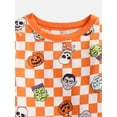 thumbnail image 2 of Halloween Boys' Tight Fit Long Sleeve Top and Pants Pajama Set from Way to Celebrate, 2-Piece, Sizes 4-10, 2 of 3