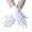 White, variant on JJHGVB Party Gloves Finger Gloves Women Fashion Solid Color Short Stretch Ceremonial Dance Gloves Gloves for Women Beige One Size
