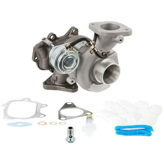 Turbo Turbocharger w/ Oil Line Banjo Bolt For Subaru Forester XT & Impreza 2.5GT Replaces Mitsubishi TD04L-13T - BuyAutoParts
