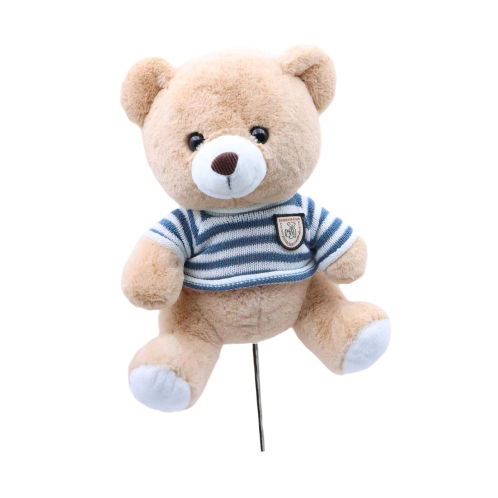 funtasica Bear Golf Wood Headcover, Golfer Gift, Stylish Protection for Your Club, for Women Plush Funny Club Head Cover,Golf Accessory Driver