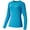 Brilliant Blue, variant on Women’s UPF 50+ UV Sun Protection T-Shirt Long Sleeve Fishing Hiking Performance Shirts