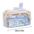 thumbnail image 2 of Transparent Large Capacity Pencil Case For Girls, Children, And Elementary School Students, 2 of 2